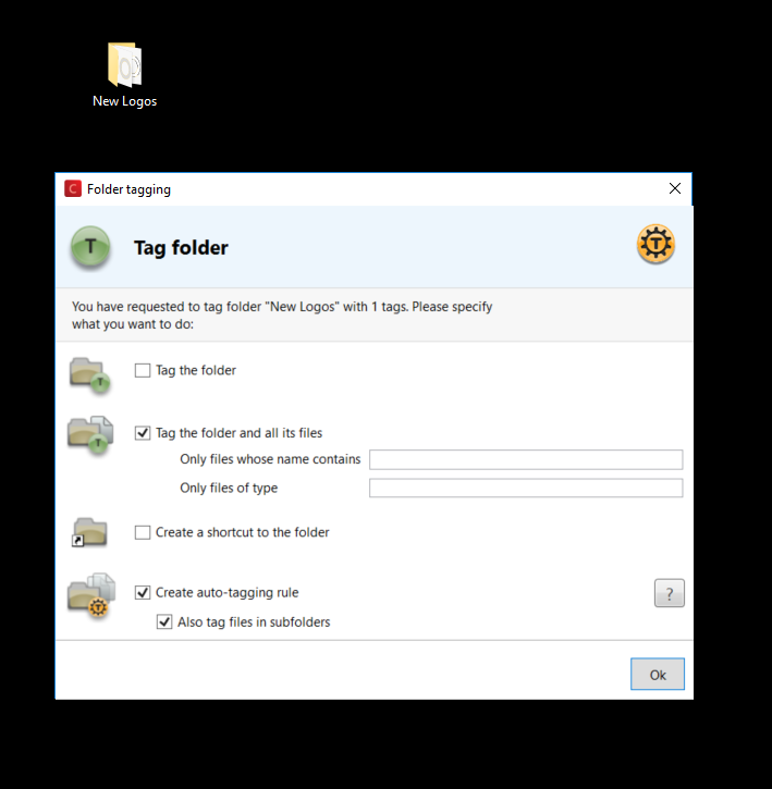 Recursive auto-tagging files and folders 3